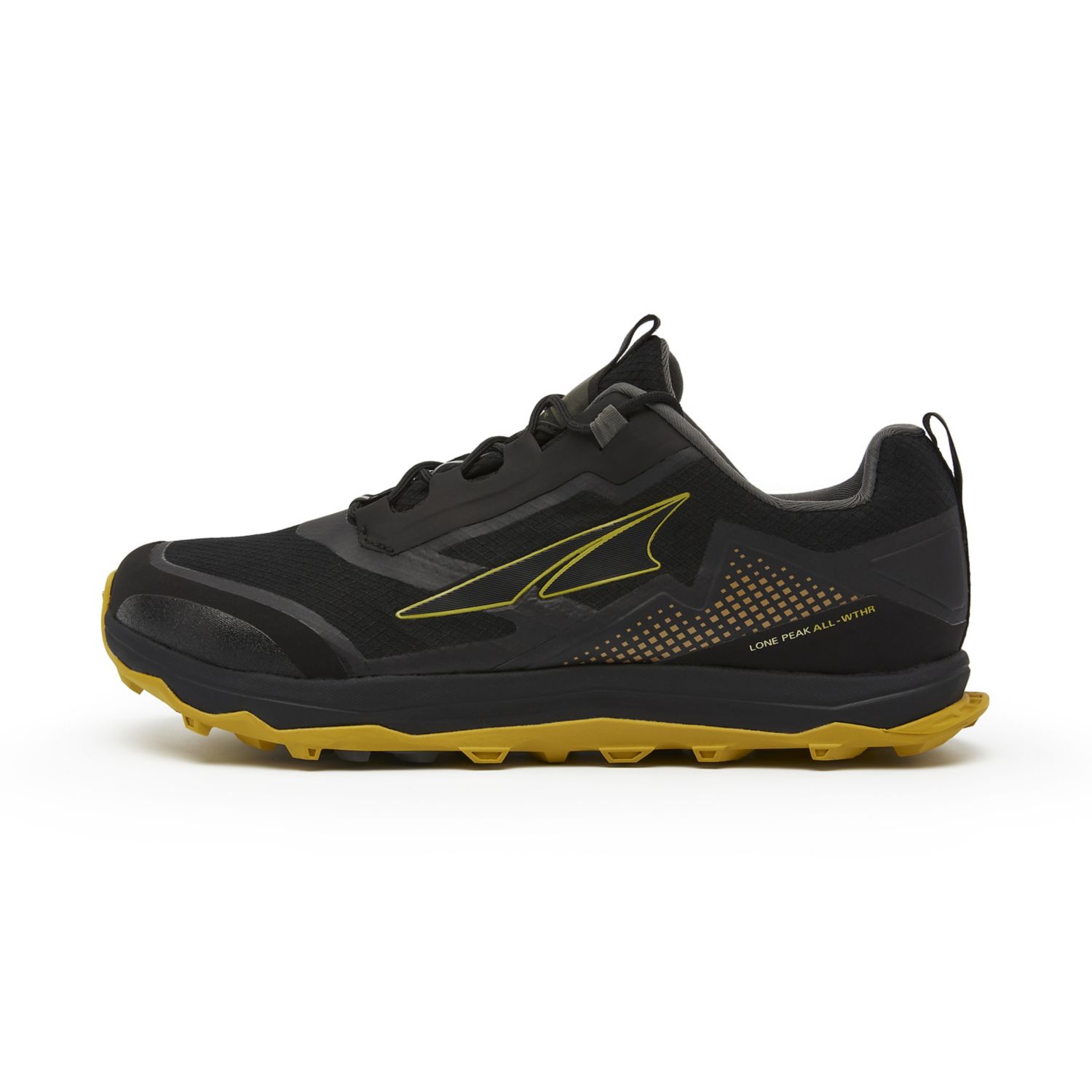 Altra Lone Peak All-wthr Low Trailove Bezecke Tenisky Panske Čierne Žlté | Slovensko-36147589