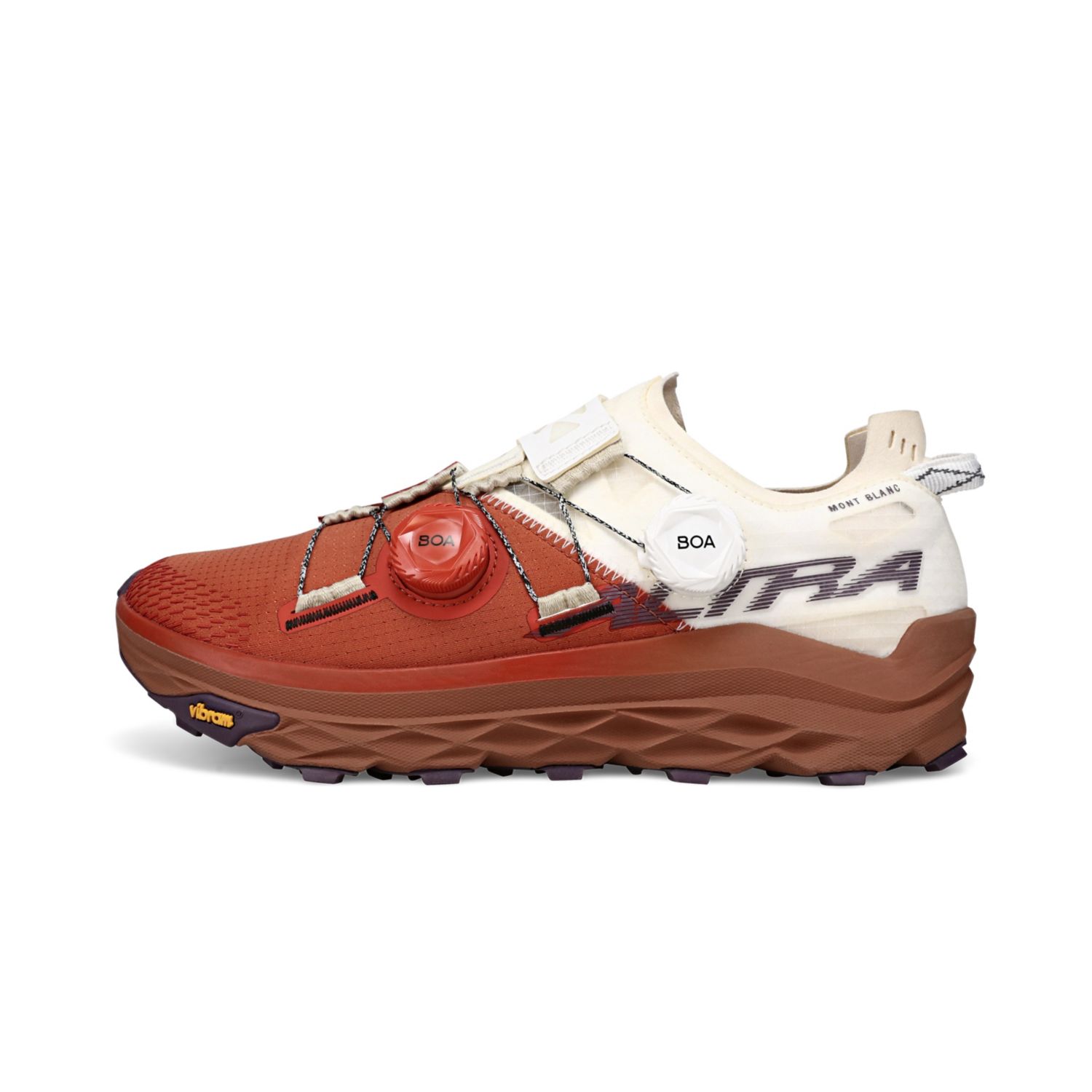 Altra Mont Blanc Boa Trailove Bezecke Tenisky Panske Bordove | Slovensko-95164729